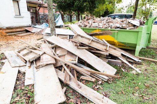 Professional house clearance team working in Epping