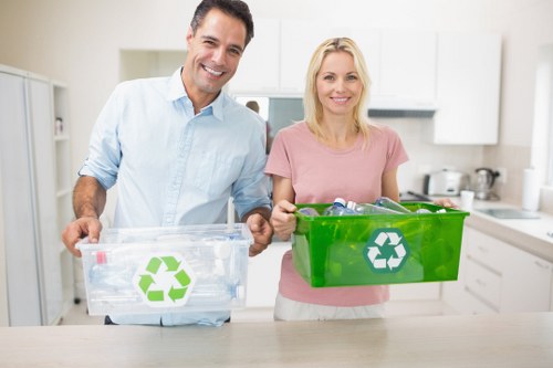 Eco-friendly disposal and secure clearance process in an Epping office