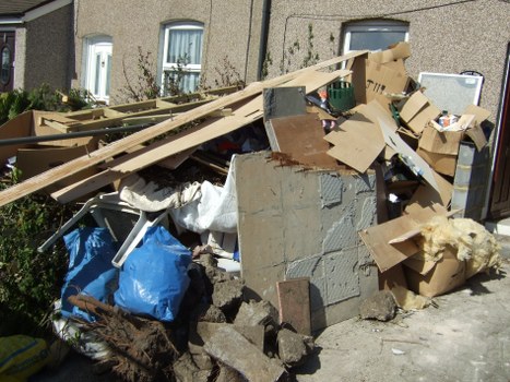 Effective waste removal process in a business environment